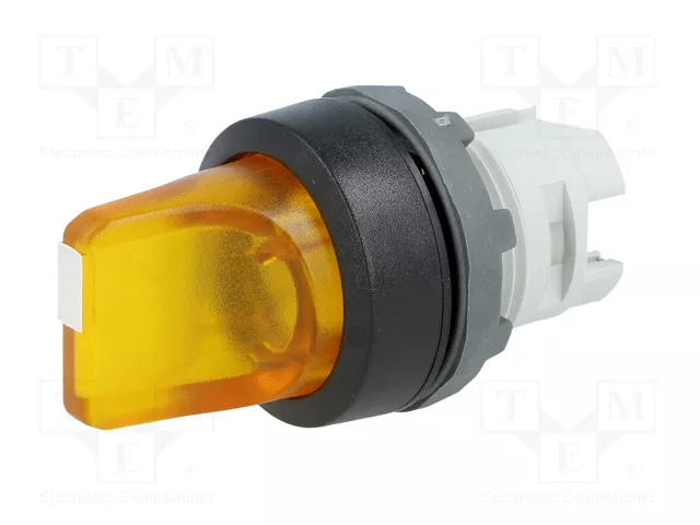 ABB Interruptor Rotativo 22mm Amarillo MLB-1