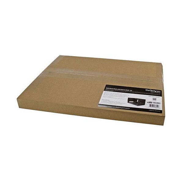 StarTech.com Rack de Pared Abierto 8U 2 Columnas con Estante Integrado Profundidad Ajustable 30,5-45,7 cm Negro StarTech.com Rack de Pared Abierto 8U 2 Columnas con Estante Integrado Profundidad Ajustable 30,5-45,7 cm Negro