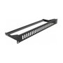 DeLOCK Panel de fibra de 19″ para 24 x SC Duplex / LC Quad