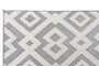 DKD Home Decor Alfombra Estilo Arabe Aspen Gris Beige 240 x 60 cm