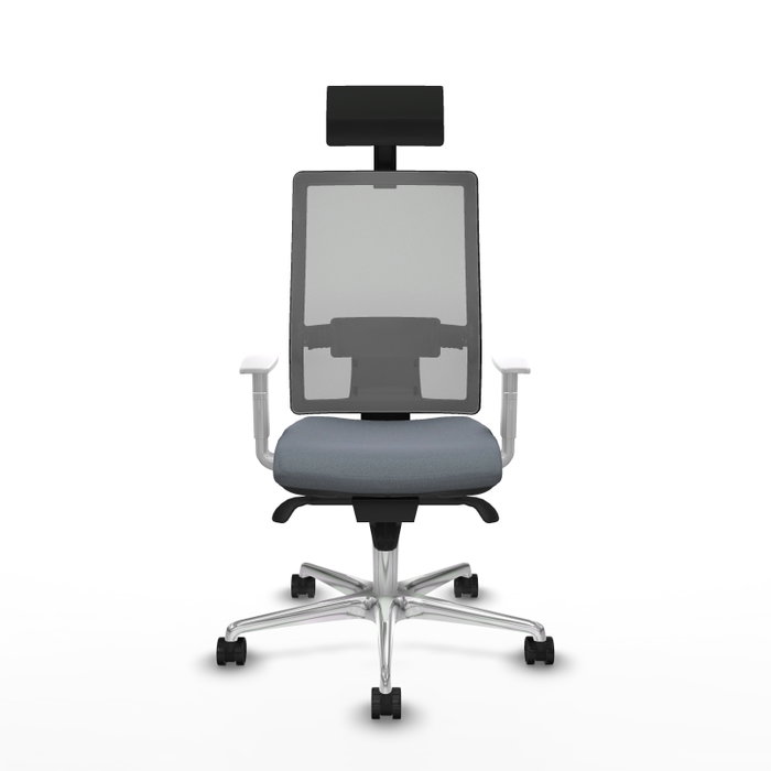 PIQUERAS Y CRESPO Silla de oficina Horna Gris con mecanismo Sincro PIQUERAS Y CRESPO Silla de oficina Horna Gris con mecanismo Sincro