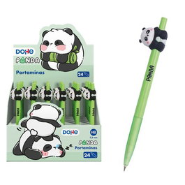 Portaminas Dohe Panda 0,5 Mm Surtido Expositor De 24
