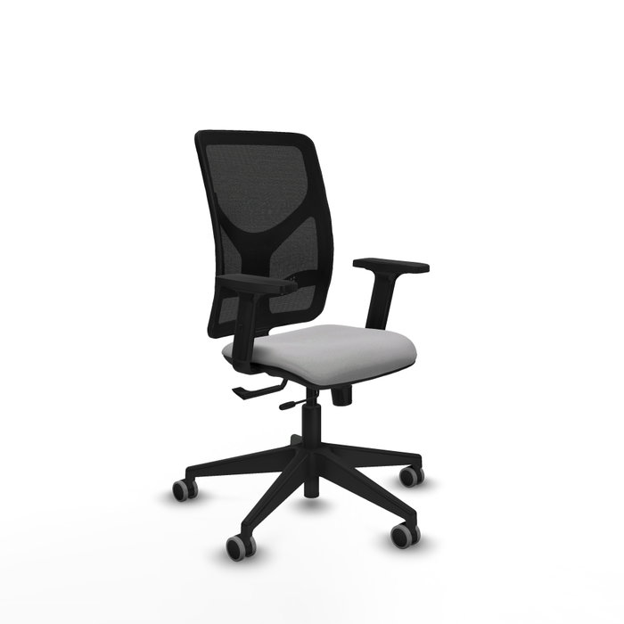 PIQUERAS Y CRESPO Silla de oficina Motilla Gris claro con mecanismo Sincro/Traslack PIQUERAS Y CRESPO Silla de oficina Motilla Gris claro con mecanismo Sincro/Traslack