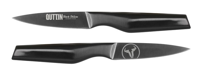 Quttin Cuchillo Pelador 10,5 cm Black Edition (12 Unidades)