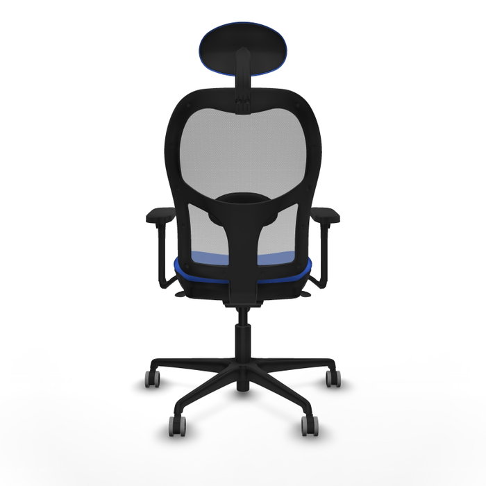 PIQUERAS Y CRESPO Silla de oficina Jorquera Azul y Gris PIQUERAS Y CRESPO Silla de oficina Jorquera Azul y Gris