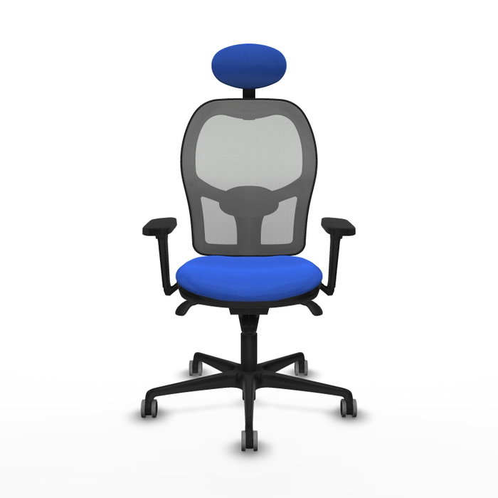 PIQUERAS Y CRESPO Silla de oficina Jorquera Azul y Gris PIQUERAS Y CRESPO Silla de oficina Jorquera Azul y Gris