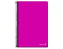 Liderpapel Cuaderno Espiral Folio 80 Hojas Pauta 2,5 mm Rosa