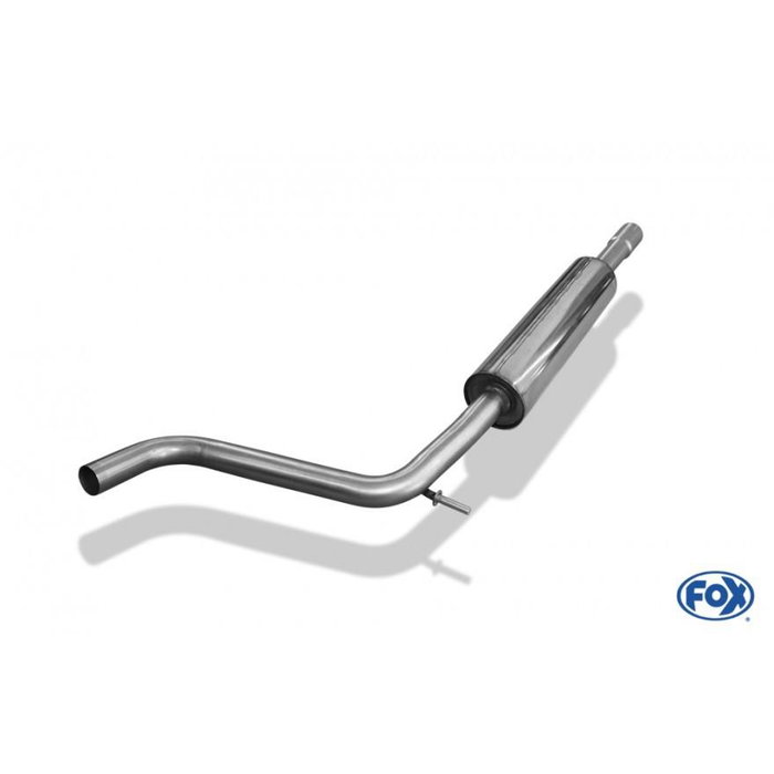 FOX Silenciador Delantero FXSE010000-VSD para Seat Arosa 6H y VW Lupo, Homologación TÜV, Motorizaciones 1.0L 1.4L 1.7L SDI FOX Silenciador Delantero FXSE010000-VSD para Seat Arosa 6H y VW Lupo, Homologación TÜV, Motorizaciones 1.0L 1.4L 1.7L SDI