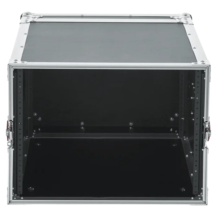 Gator Estuche rack de transporte para audio estándar de 8U, negro