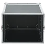 Gator Estuche rack de transporte para audio estándar de 8U, negro