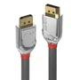 Lindy Cromo Line DisplayPort 1.2 Cable 5m Gris