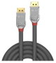 Lindy Cromo Line DisplayPort 1.2 Cable 5m Gris