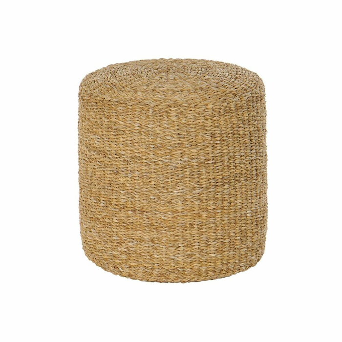 DKD Home Decor Reposapiés de Fibra Natural 40x40x40