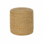 DKD Home Decor Reposapiés de Fibra Natural 40x40x40