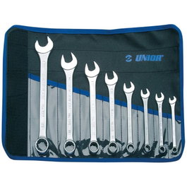Unior Set de Llaves Combinadas Cromo Vanadio 8-22mm 125-1CT-615478