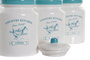 DKD Home Decor Set de 3 Botes de Dolomite Coffee Blanco