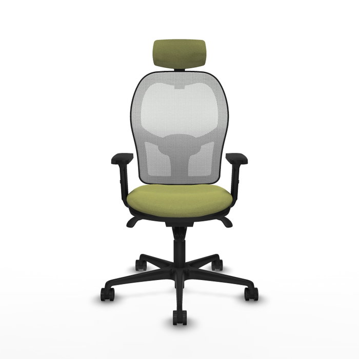 PIQUERAS Y CRESPO Silla de oficina Jorquera Verde oliva y Blanco PIQUERAS Y CRESPO Silla de oficina Jorquera Verde oliva y Blanco