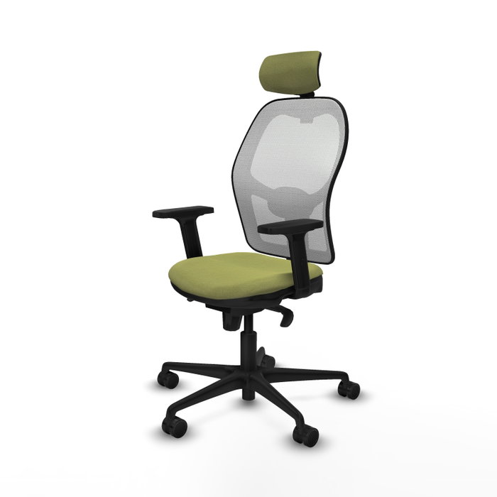 PIQUERAS Y CRESPO Silla de oficina Jorquera Verde oliva y Blanco PIQUERAS Y CRESPO Silla de oficina Jorquera Verde oliva y Blanco