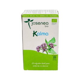 Josenea Kalma Infusiones Bio 20 Sobres - Valeriana, Melisa, Tila, Hierbaluisa, Regaliz y Anís Verde