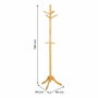 Perchero de Pie Alexandra House Living Miel 44 x 184 x 44 cm