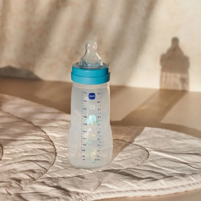 Mam Biberón Easy Active +6 meses 330 ml Tetina X Flow Ocean MAM9001616857980