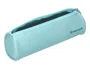 Liderpapel Estuche portatodo Classic cilíndrico ancho azul celeste