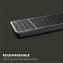 Teclado Mobility Lab KP450W Compact Negro Gris