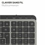 Teclado Mobility Lab KP450W Compact Negro Gris