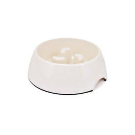 Nayeco Comedero Slower Blanco 17,5cm - 350ml