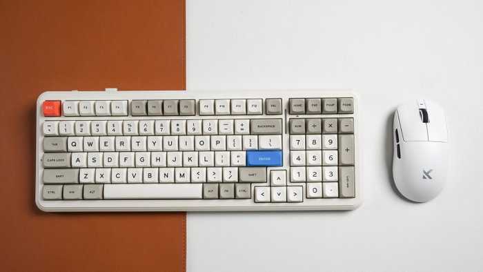 Mchose MC-K99V2-11 Teclado Mecánico Gamer 99 Teclas RGB Inalámbrico Bluetooth/USB-C Blanco Mchose MC-K99V2-11 Teclado Mecánico Gamer 99 Teclas RGB Inalámbrico Bluetooth/USB-C Blanco