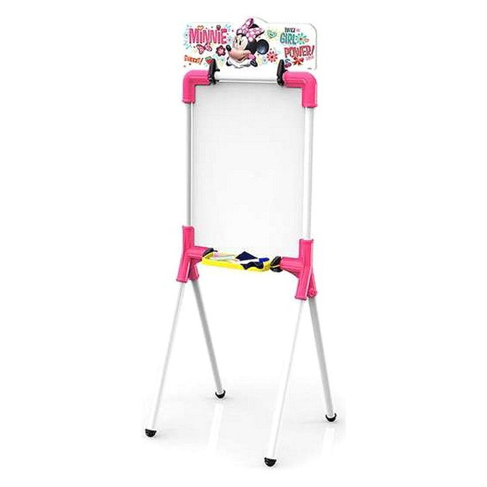 Chicos Pizarra Minnie Reversible con 12 Piezas Chicos Pizarra Minnie Reversible con 12 Piezas