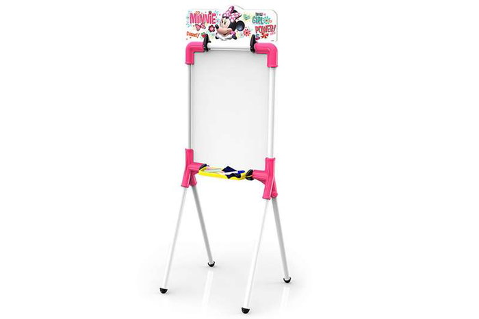 Chicos Mini Pizarra Infantil Minnie 53019 Doble Cara Tizas Rotuladores +3 Años