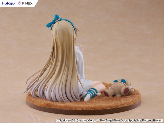 The Angel Next Door Spoils Me Rotten F:Nex Estatua PVC 1/7 Mahiru Shiina Relax Ver. 14 cm