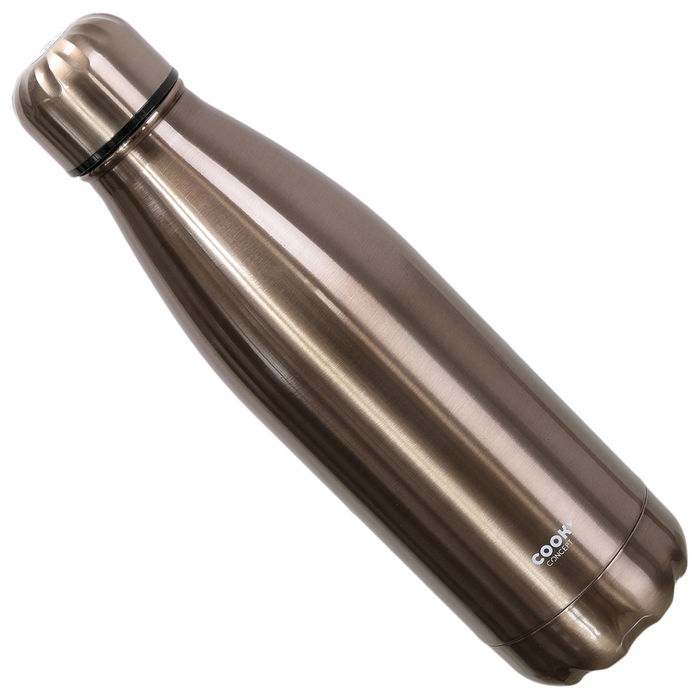 Cook Concept Termo Botella 500 Ml Cobrizo Acero Inoxidable Doble Pared Cook Concept Termo Botella 500 Ml Cobrizo Acero Inoxidable Doble Pared