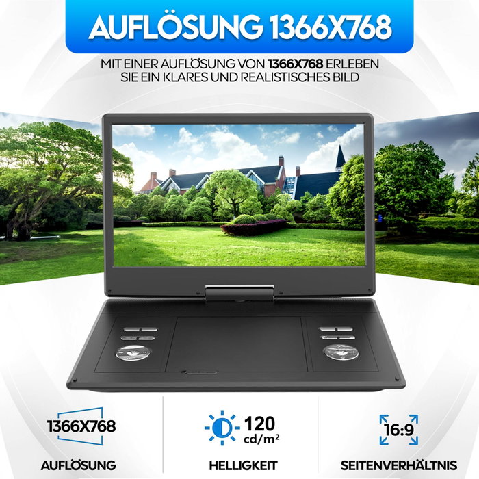 Reflexion DVD1424 Monitor LCD con Reproductor de DVD de 14 pulgadas Reflexion DVD1424 Monitor LCD con Reproductor de DVD de 14 pulgadas