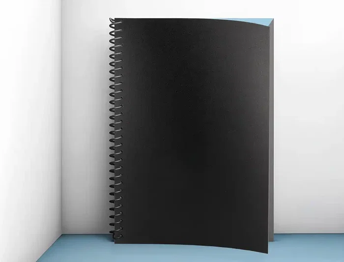 Liderpapel Tapa Encuadernacion Polipropileno A3 0.5 mm Negro Opaco Paquete 100 Unidades