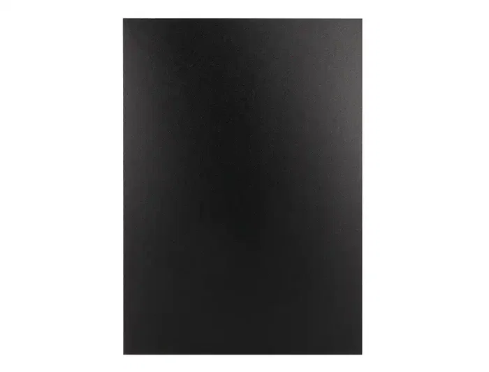 Liderpapel Tapa Encuadernacion Polipropileno A3 0.5 mm Negro Opaco Paquete 100 Unidades
