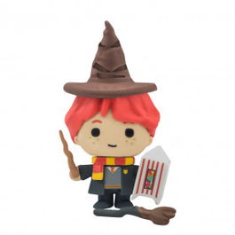 GOMEE Figura de Goma Ron Weasley Harry Potter 8 cm con Complementos