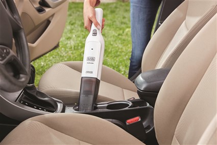 Black+Decker HLVC-315J11 Recogetodo Pelícano 12V con Boquilla Retráctil y Batería de Litio