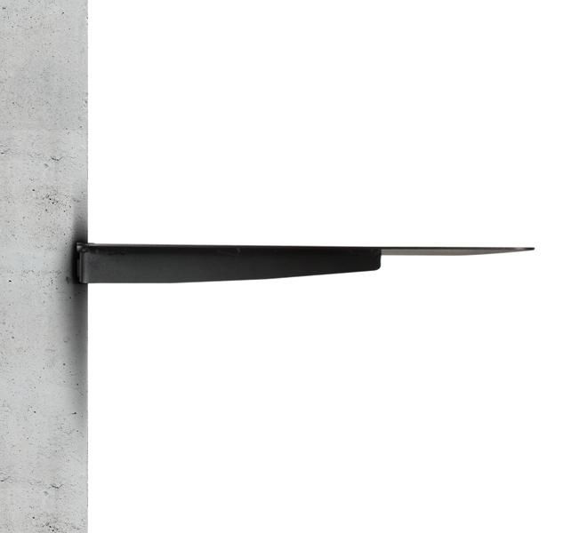 B-Tech Estantería AV Grande, máx. 15 kg, Negra