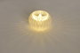 DKD Home Decor Decoracion Luminosa Basicos Naranja Transparente 6 x 3.5 x 6 cm (12 Unidades)