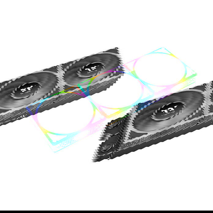 Thermaltake CL-F210-PL12SW-A Ventilador TOUGHFAN EX 120 ARGB Sync 3Pack Negro 12cm 2000 RPM 25.7 dB 59.34 CFM PWM Hidráulico