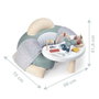 Smoby Asiento acogedor LS Little Smoby con mesa de actividades