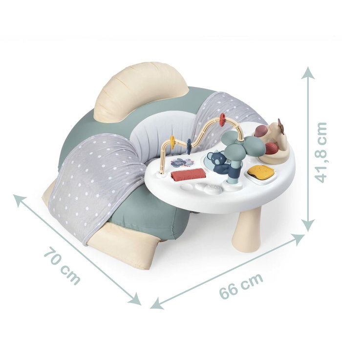 Smoby Asiento acogedor LS Little Smoby con mesa de actividades