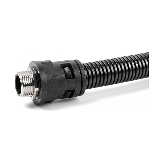 DeLOCK Racor de rosca externa M16 Negro (2 unidades)