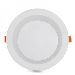 Foco Downlight Circular LED 18W Blanco Frío 6000K 2520Lm UGR19