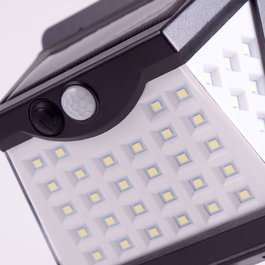 Aplique de Pared LED Solar con Sensor PIR IP65 Blanco Frío 6000ºK