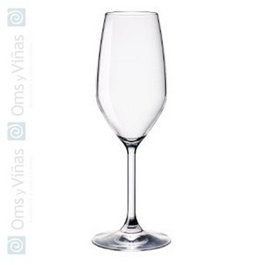 Bormioli Copa R. Restaurant Ch.Fl. - Copa de Vino 24 cl, 10.5 cm de Alto, Cristalino (Set de 6)