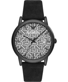 Armani AR11274 con correa de piel y ante negra