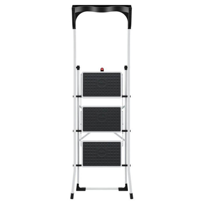 Hailo K75 ComfortLine Escalera de tijera de 3 peldaños